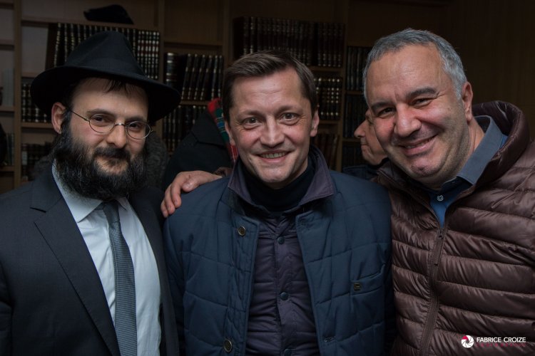Inauguration du Parvis François Michel Saada et de la synagogue - 15 janvier 2017